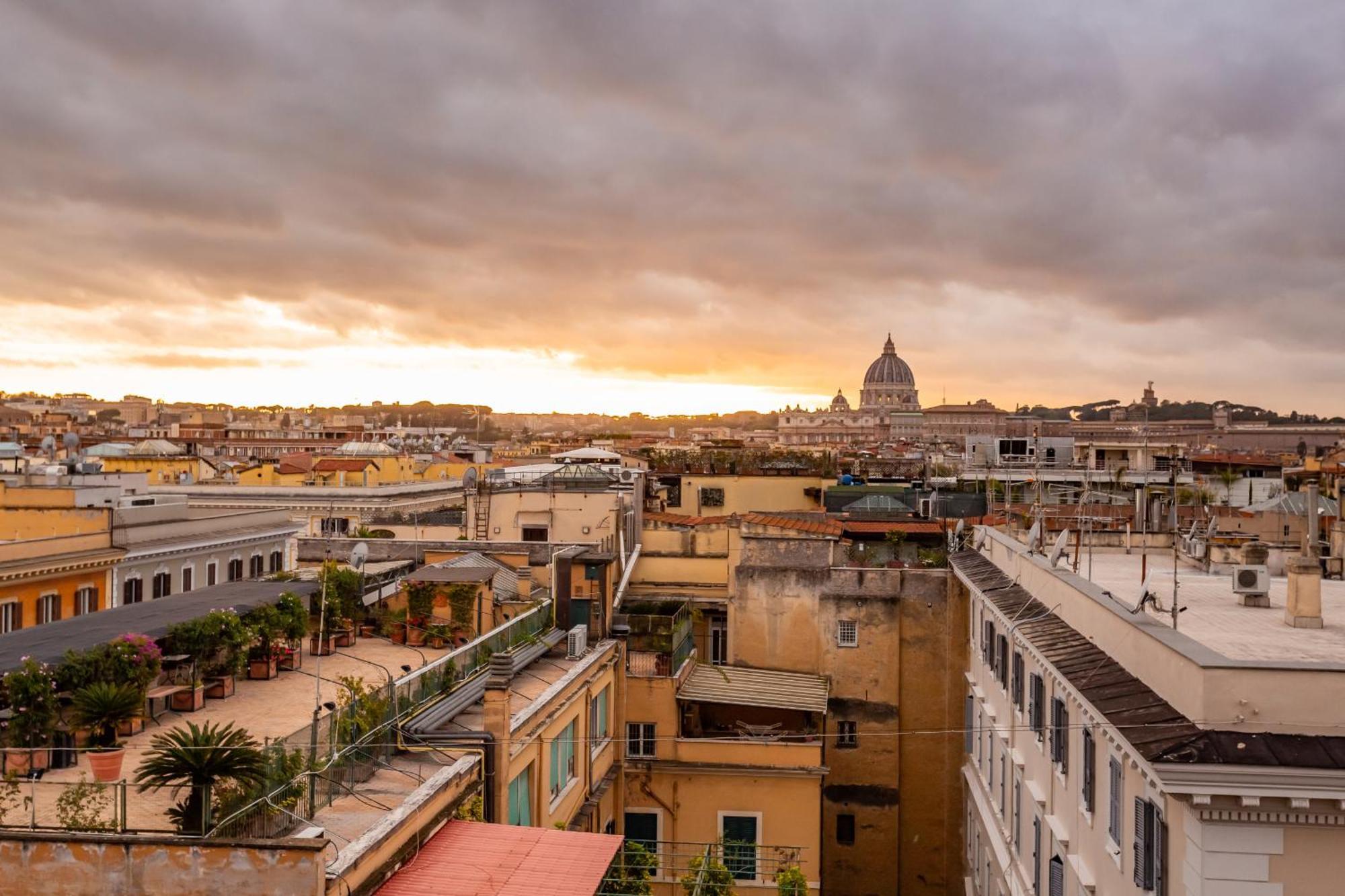 Skyline Penthouse With Private Rooftop Apartamento Roma